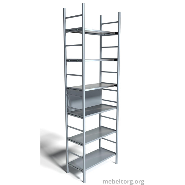 Стеллаж "Этаж" 1 секция, 6 полок
